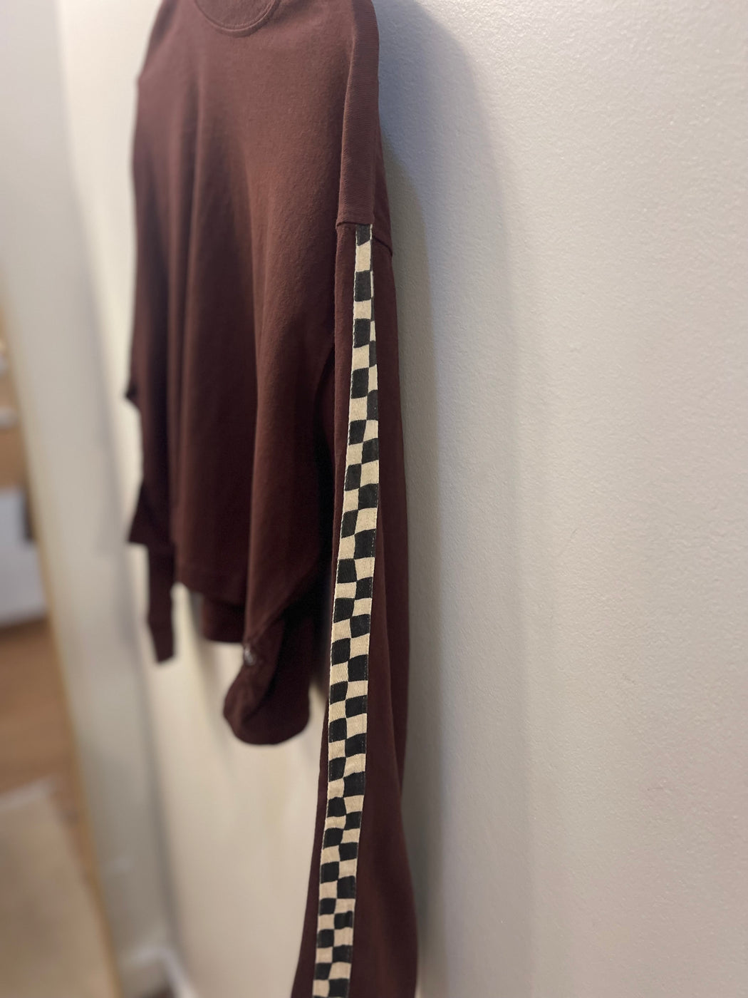 Gents Long Sleeve | Chocolate Checker