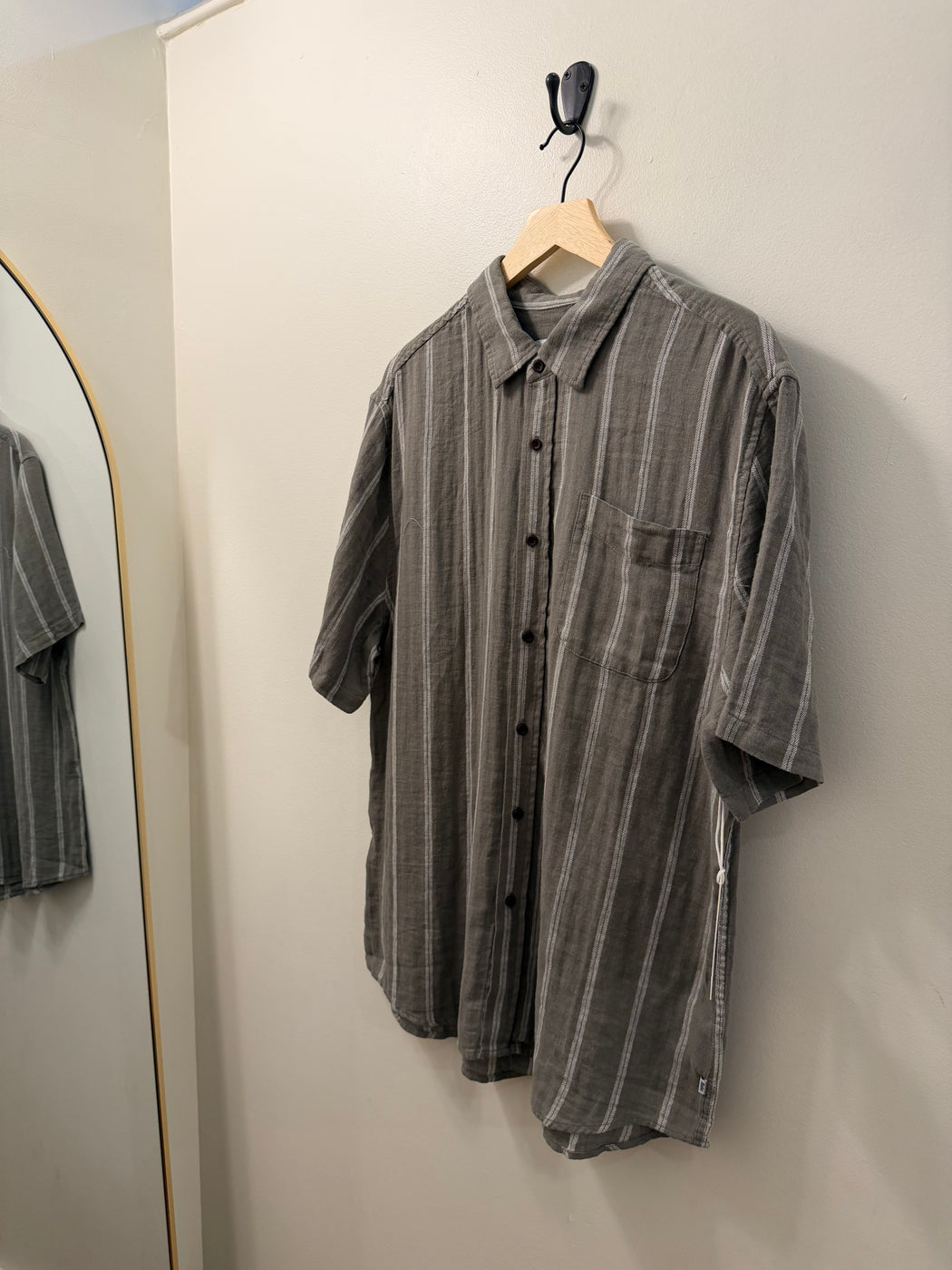 Alan Shirt | Gray Green