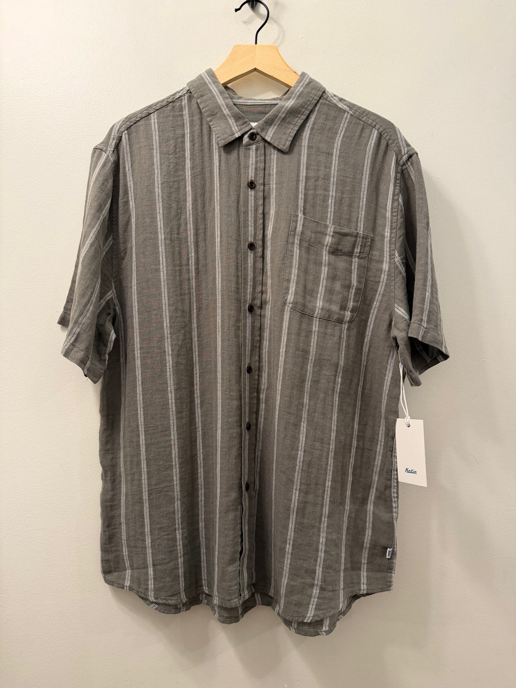 Alan Shirt | Gray Green