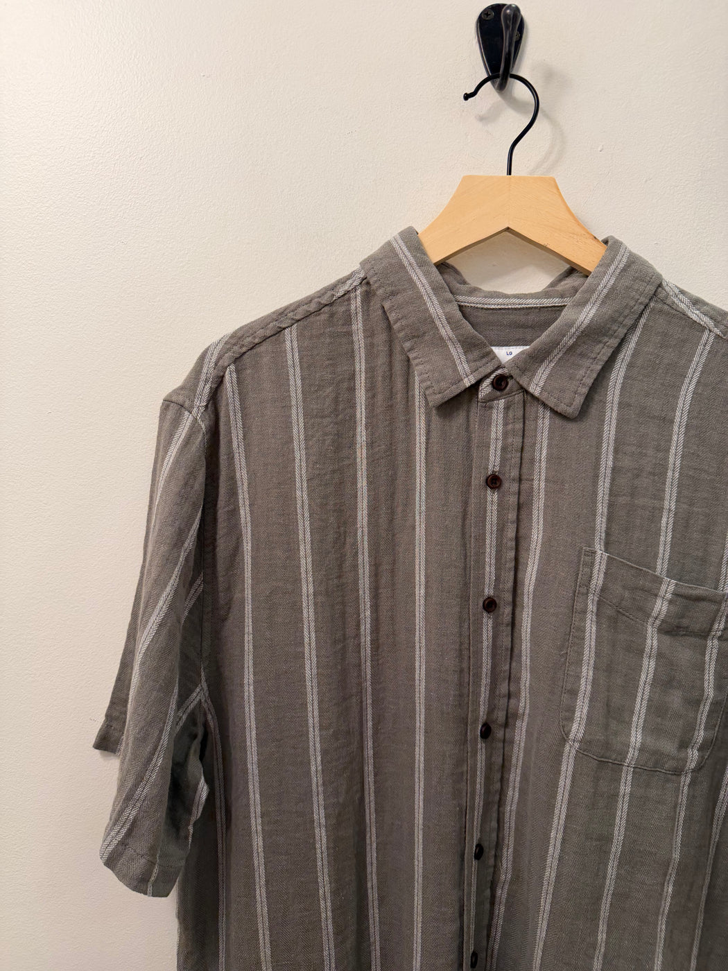 Alan Shirt | Gray Green