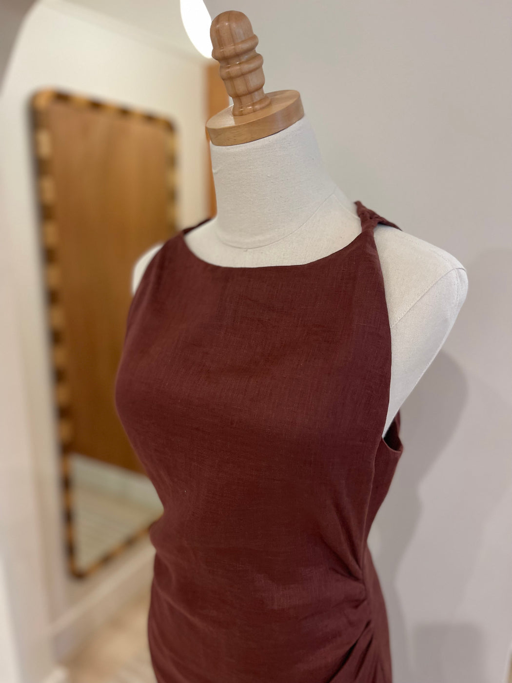 Fallon High Neck Maxi Dress | Anemone