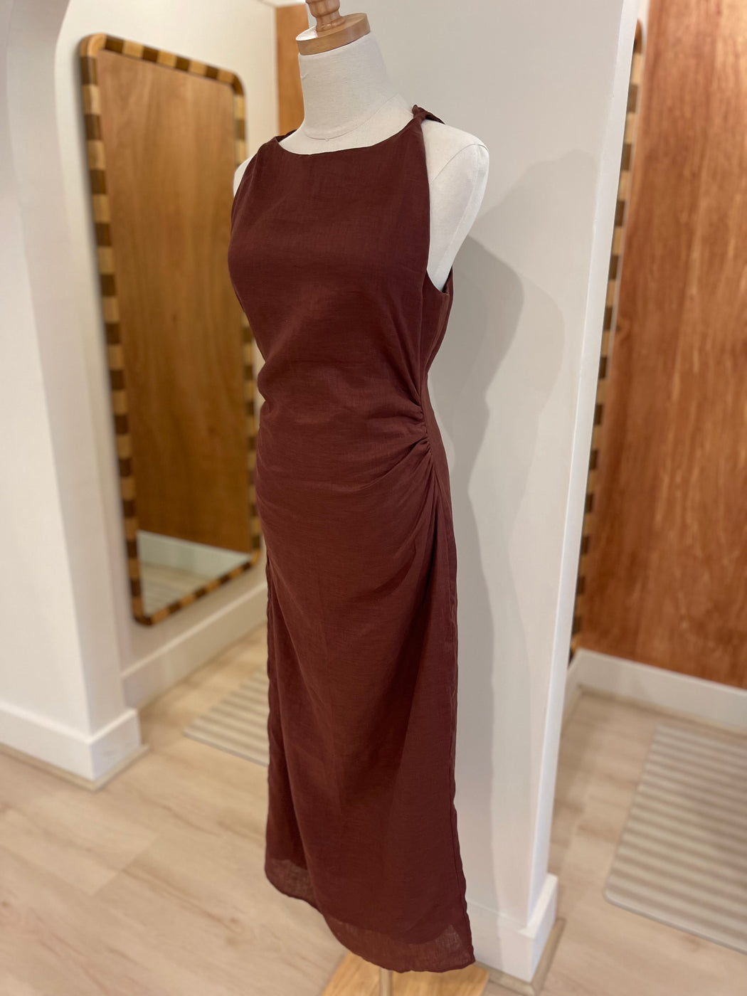 Fallon High Neck Maxi Dress | Anemone