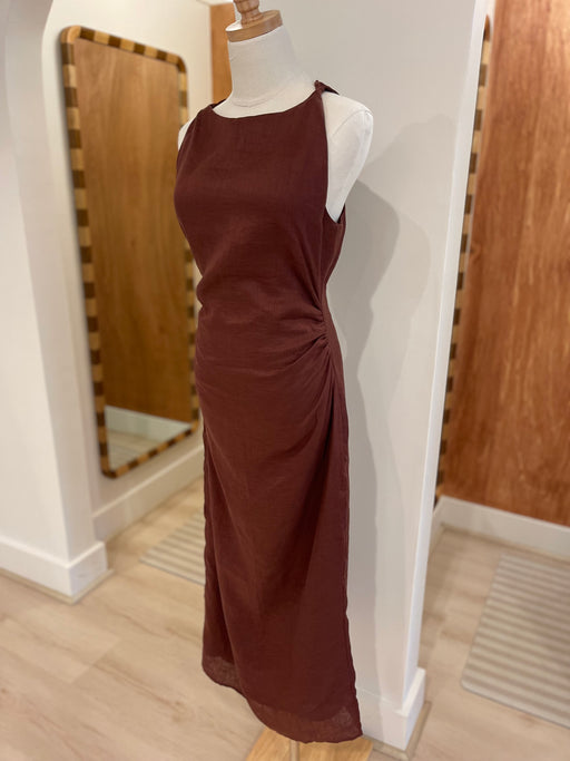 Fallon High Neck Maxi Dress | Anemone