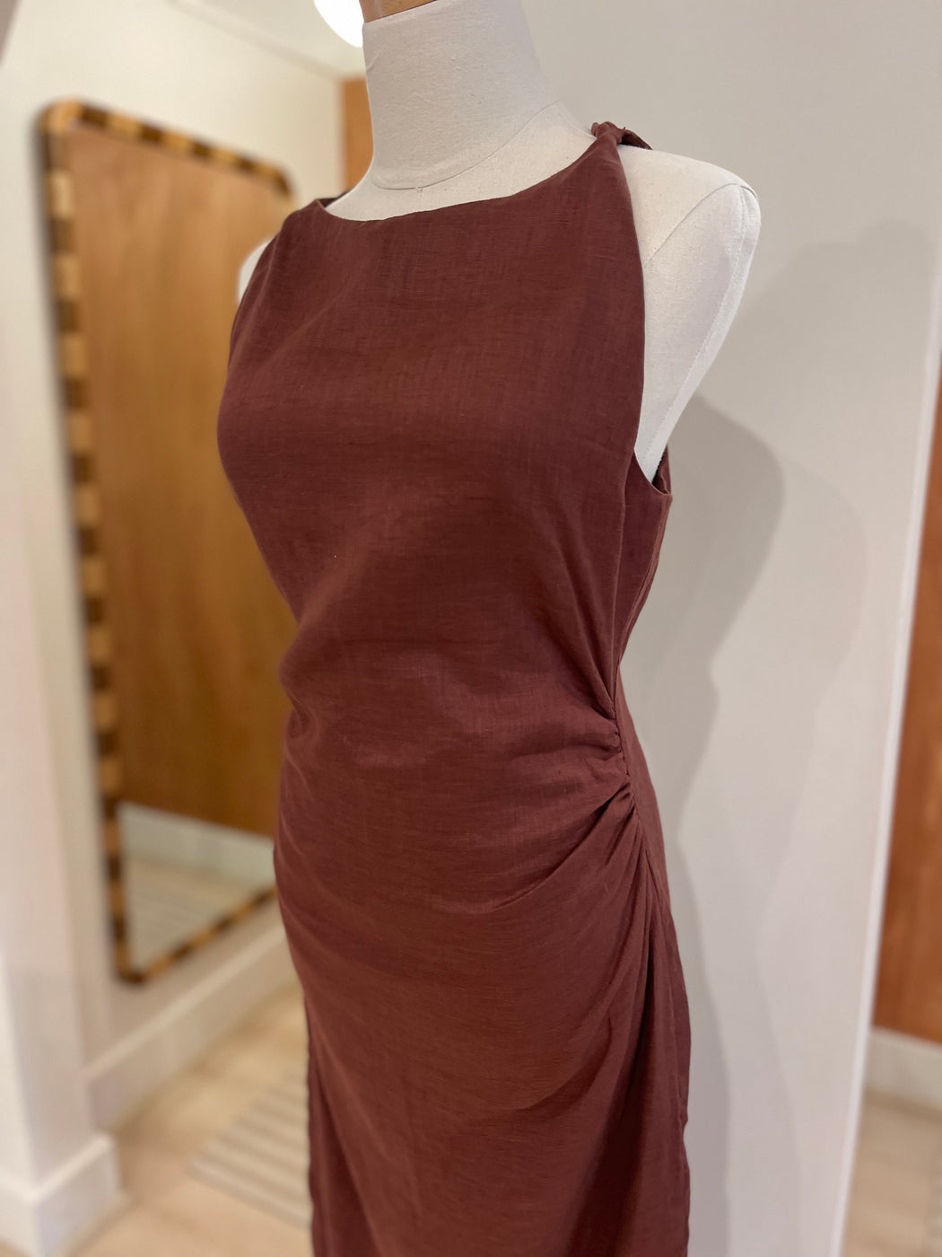 Fallon High Neck Maxi Dress | Anemone