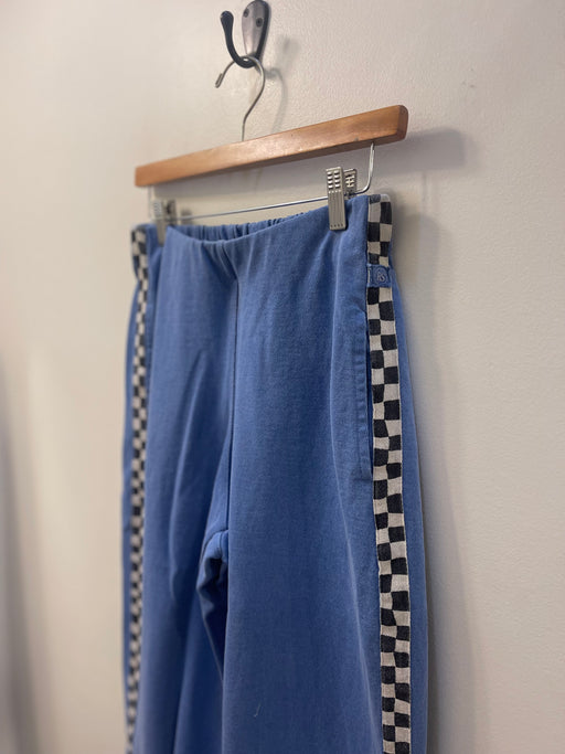 Mollie Slater Wide Leg Pant | Checkerboard Maliblue