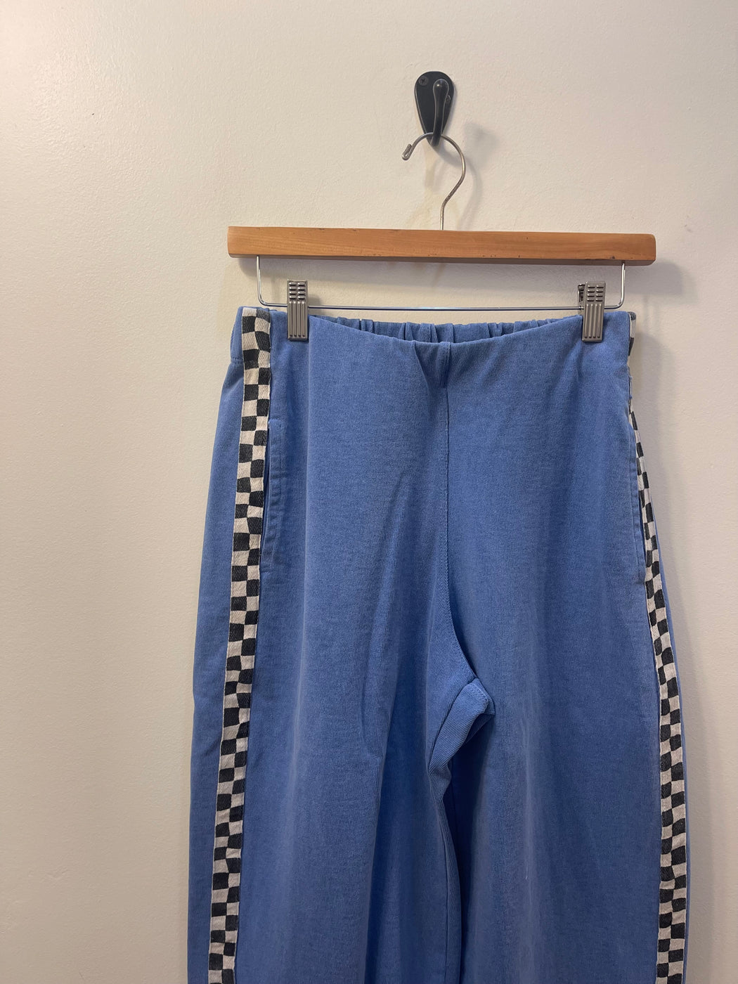 Mollie Slater Wide Leg Pant | Checkerboard Maliblue
