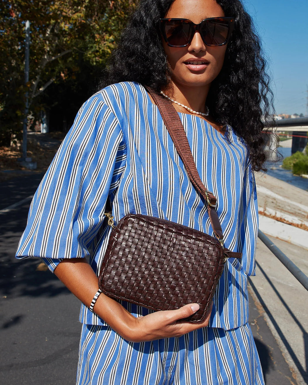 Midi Sac Kalamata Woven Checker