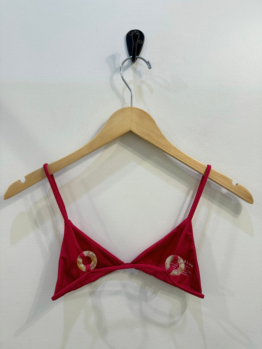 Tangiers Bikini Top | Cherry Rib