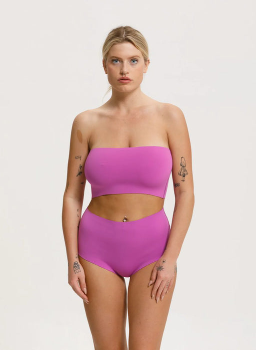 Bandeau Top Neoprene Swim | Ultra Violet