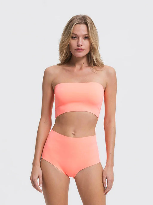 High Rise Bottom Neoprene Swim | Sugar Coral