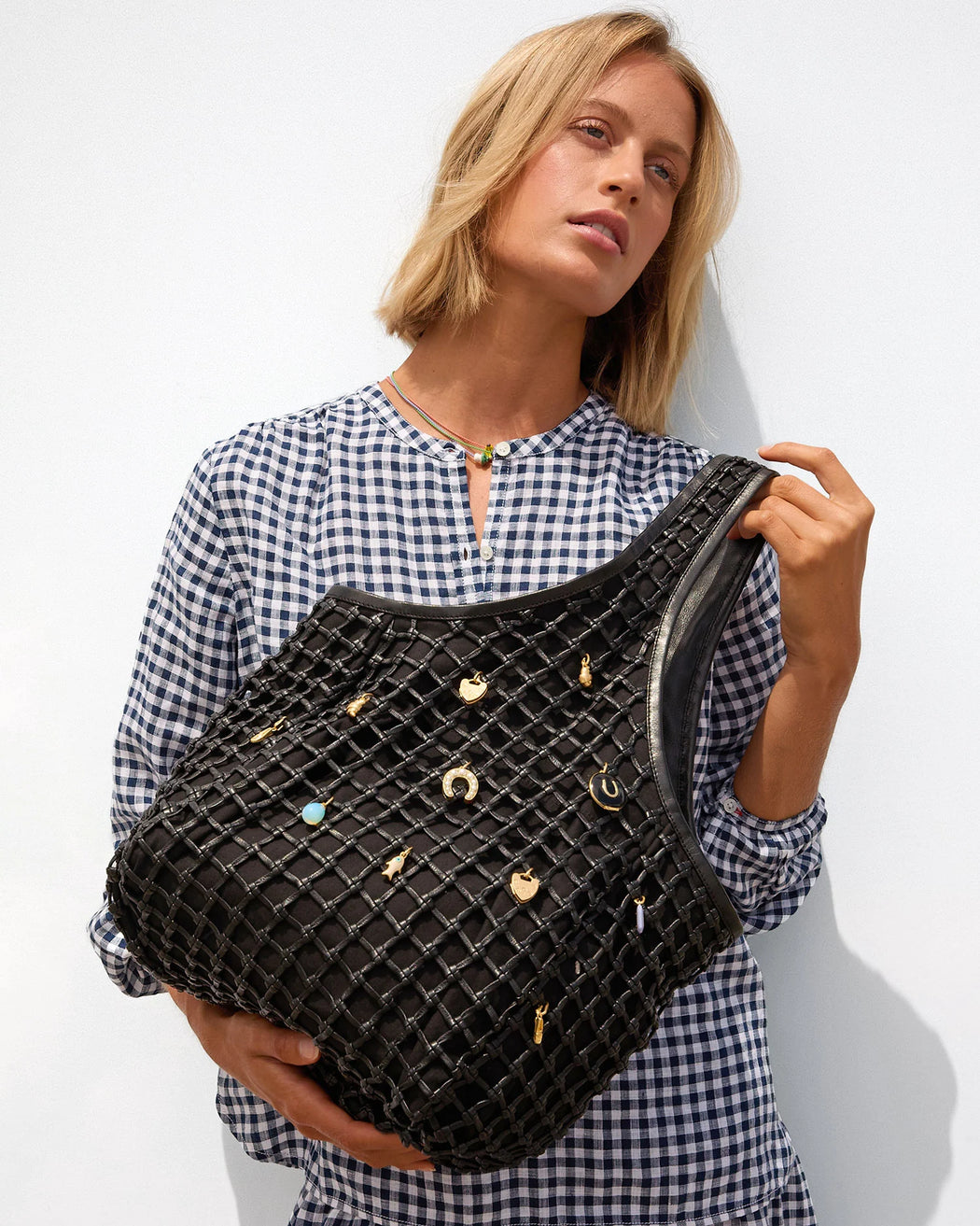 Bando | Black Knot Woven Leather