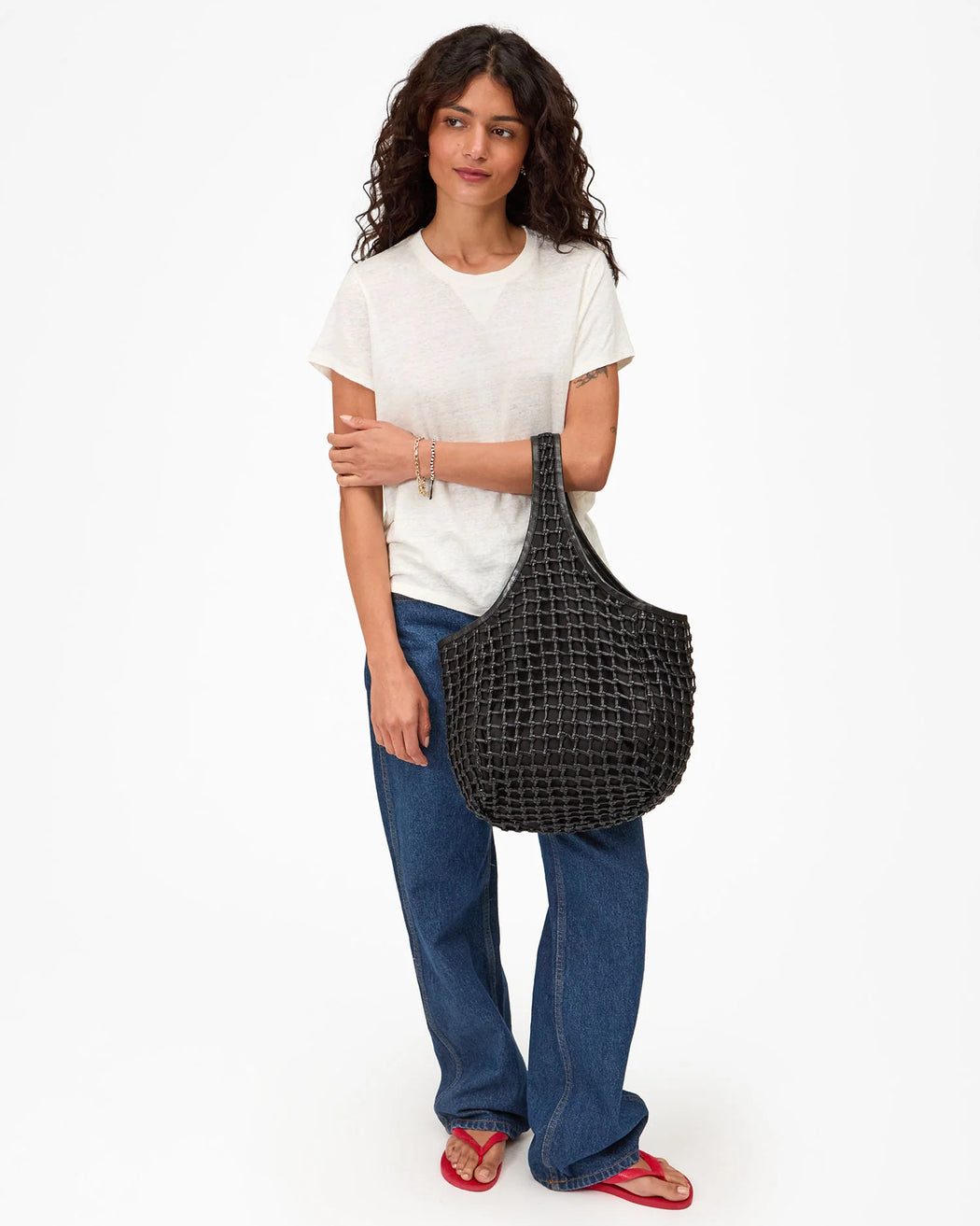 Bando | Black Knot Woven Leather