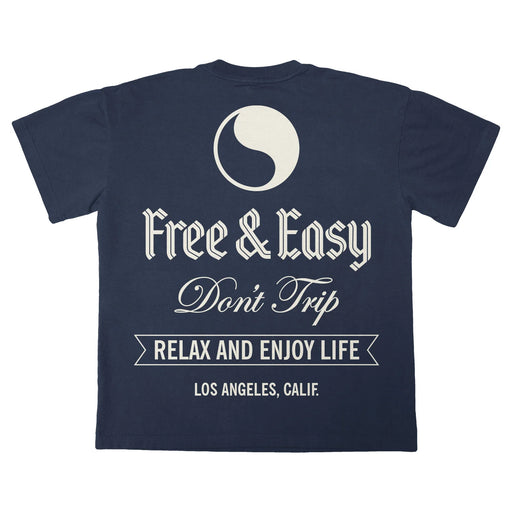 Main Street Premium Tee | Navy