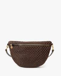 Grande Fanny | Black / Chocolate Woven Checker
