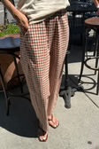 Arc Pant | Cinnamon Gingham