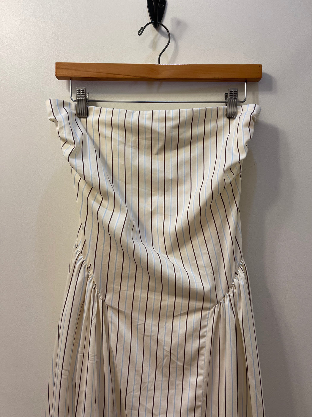 Benetta Midi Dress | Fiori Stripe Lemon