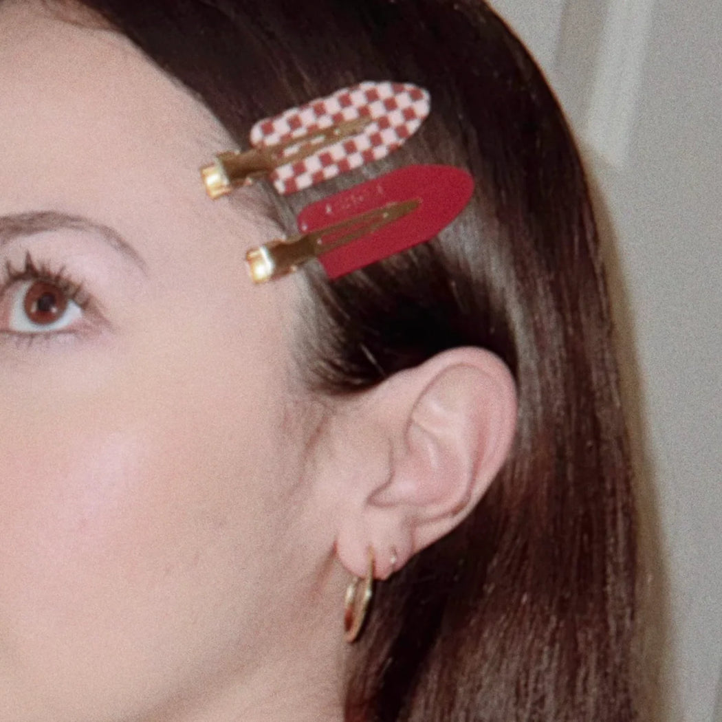Creaseless Clips | Maraschino Checker