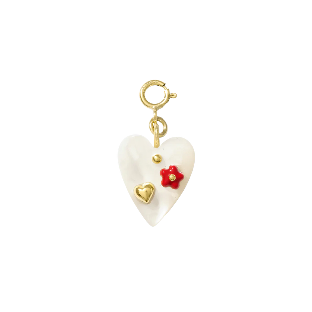 Hair Clip Charm | Blooming Heart