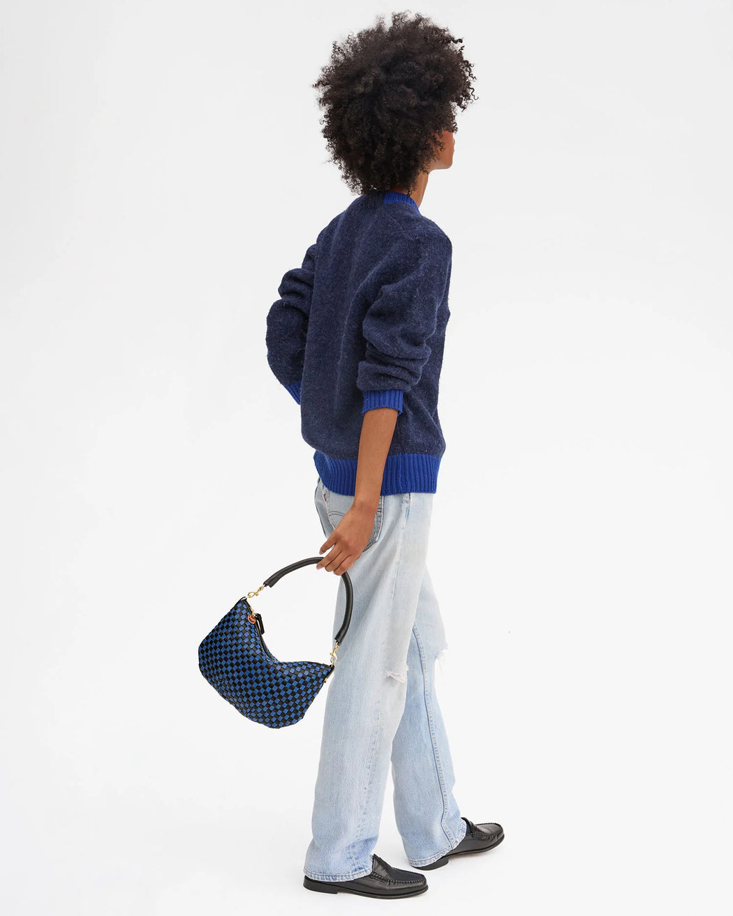 Petit Moyen | Black & Cobalt