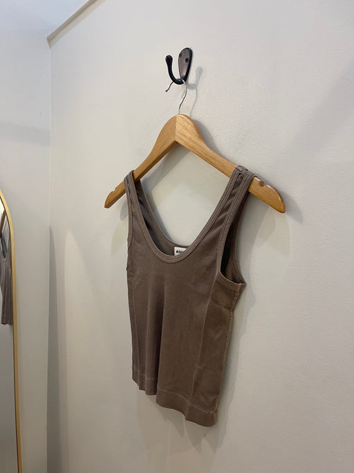 Raya Lightweight Rib Tank | Vintage Mushroom