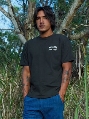 Mollusk Shop Tee | Faded Black