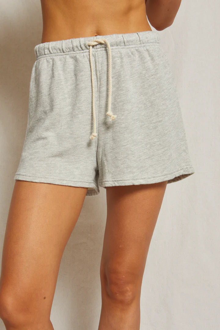 Layla Sweat Short | Heather Grey