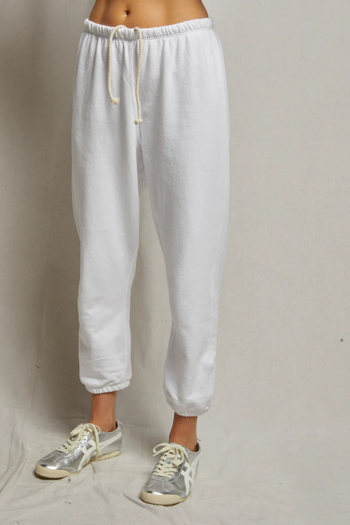 Johnny Sweat Pant | White