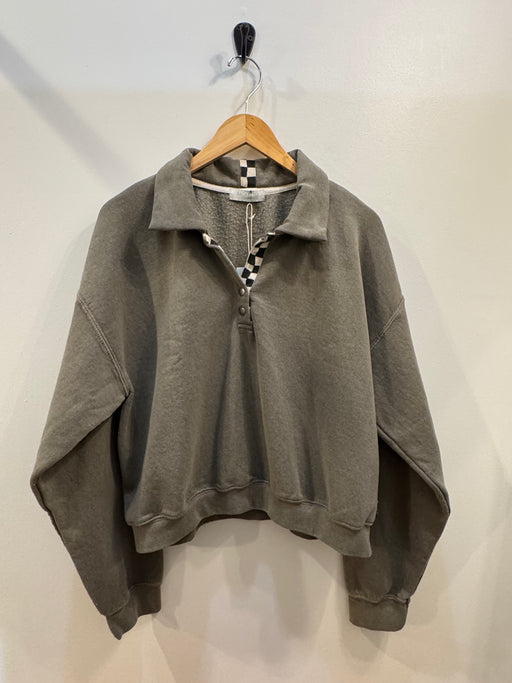 Hughes Polo l Checkerboard Olive