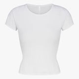Perfect T-Shirt | Swan Pointelle