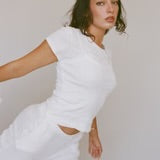 Perfect T-Shirt | Swan Pointelle