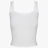 Square Neck Cami | Swan Pointelle