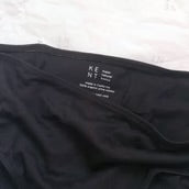 Organic Cotton Bikini Underwear | Charcoal Black