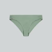Organic Cotton Bikini Underwear | Duck Egg Green