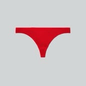 Organic Cotton Thong | Poppy Red