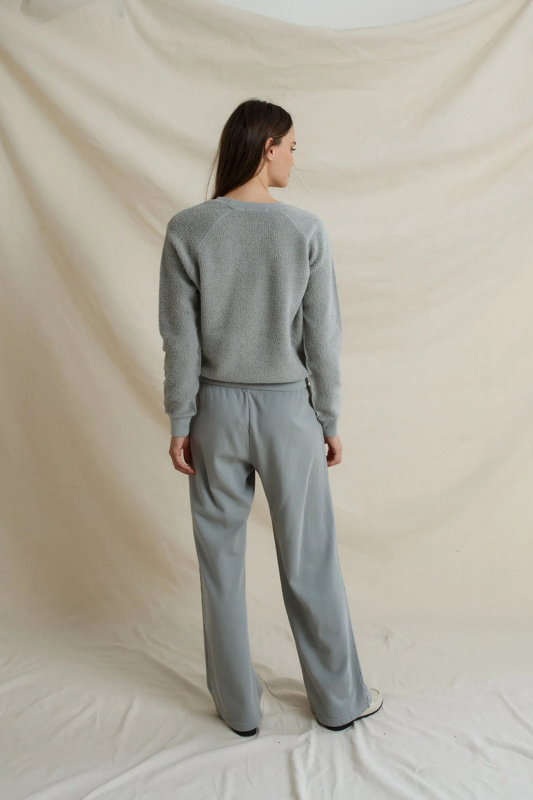Ziggy Fitted Crew | Griffin Gray