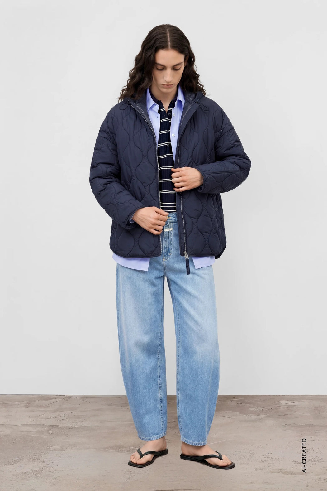 Jazzie Barrel Jean| Light Blue