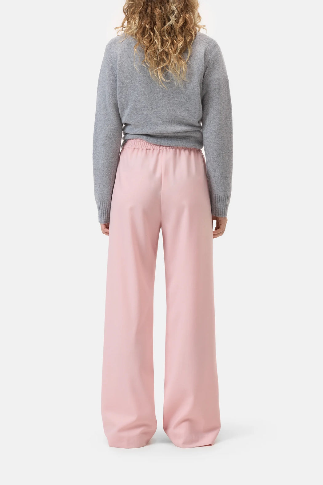 Winona Wide Pants| Powder Pink