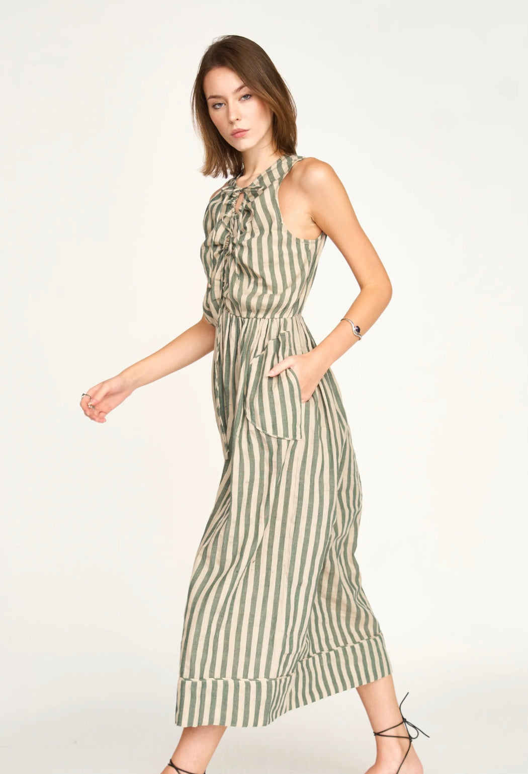 Cerritos Dress | Safari Stripe
