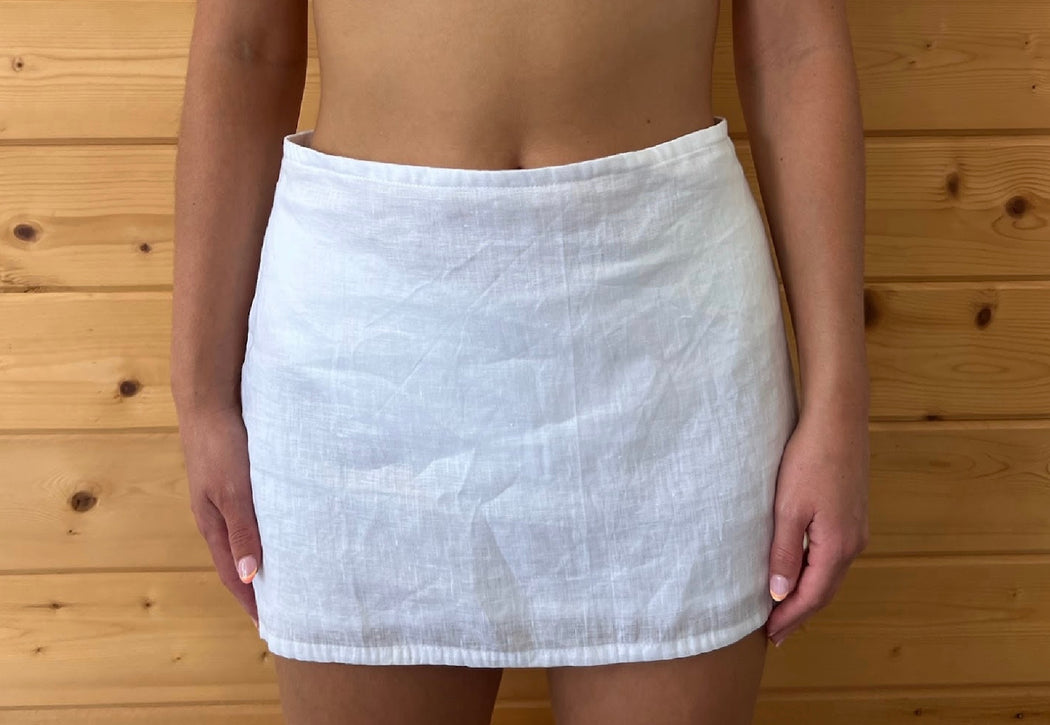 Minga | Crisp White Linen