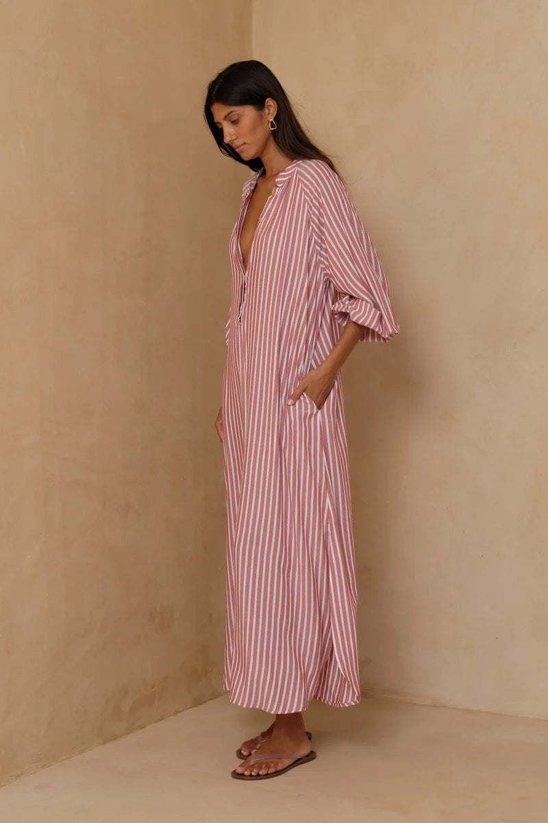 Toulouse Dress | Amalfii Stripe