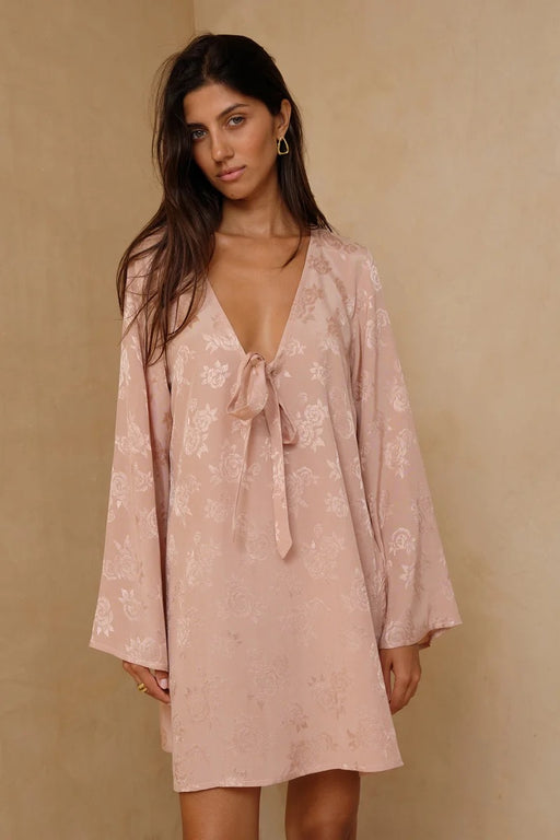 Zermatt Mini Dress | Antique Rose