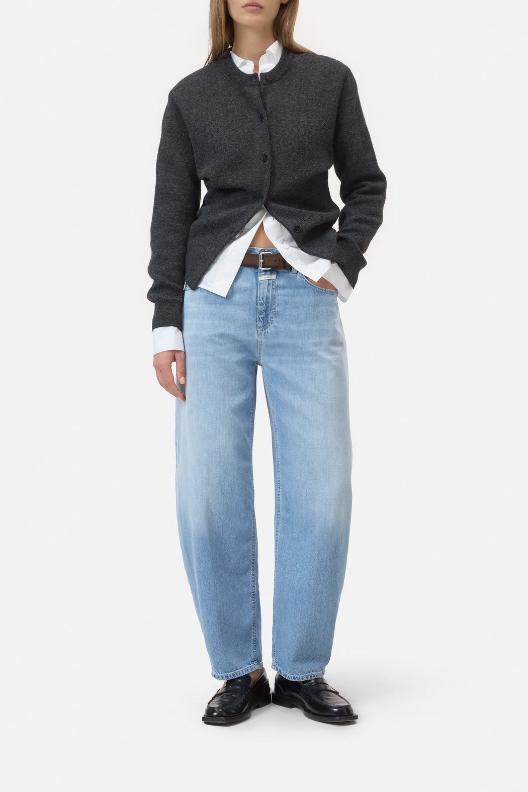 Jazzie Barrel Jean| Light Blue