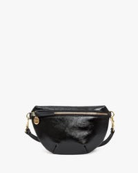 Petit Fanny | Black Crinkle Patent
