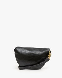 Petit Fanny | Black Crinkle Patent