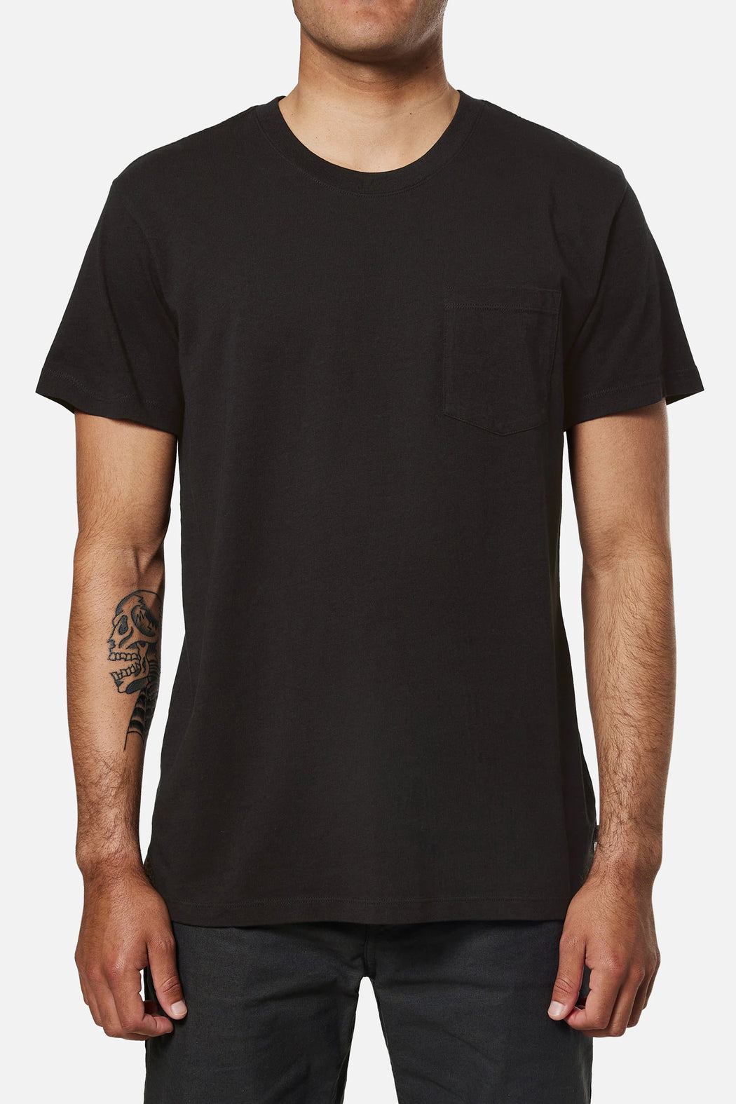 Base Tee | Black Wash