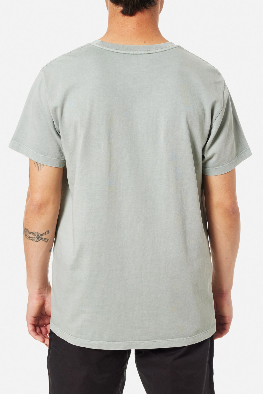 Crawford Emb. Tee | Aloe Pigment Dye