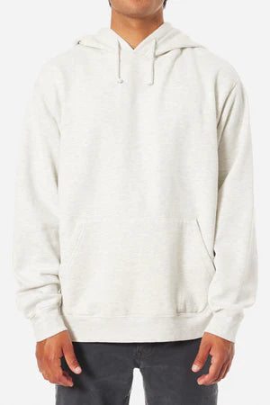 Embroidered Hoodie l Heather Gray