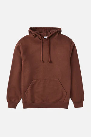 Emb Hoodie | Mahogany