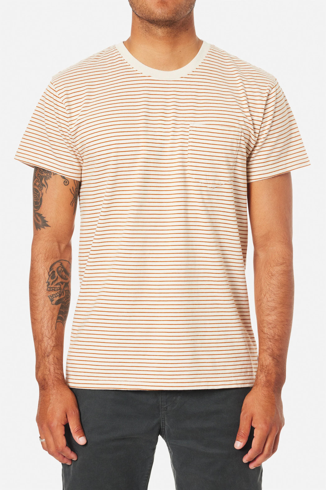 Finley Pocket Tee | Caramel