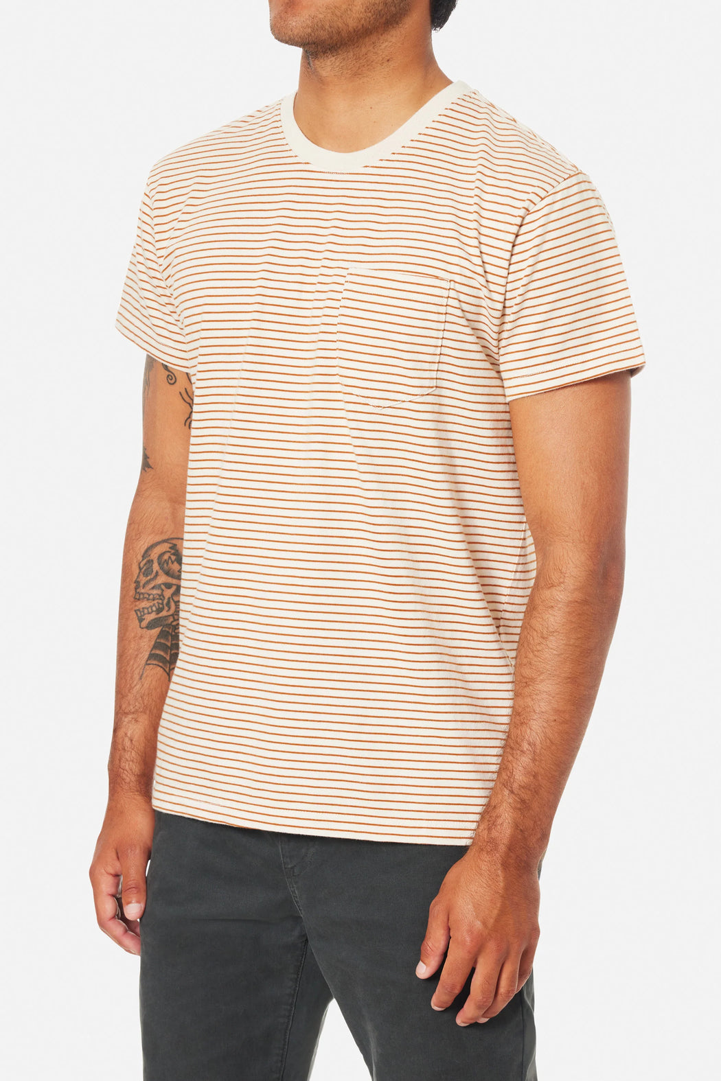 Finley Pocket Tee | Caramel